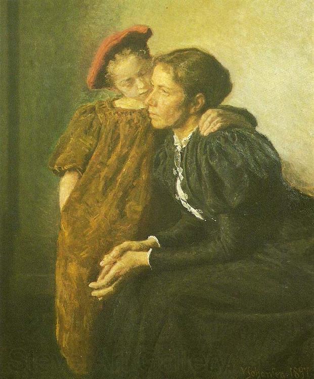 Viggo Johansen nanna og hendes moder